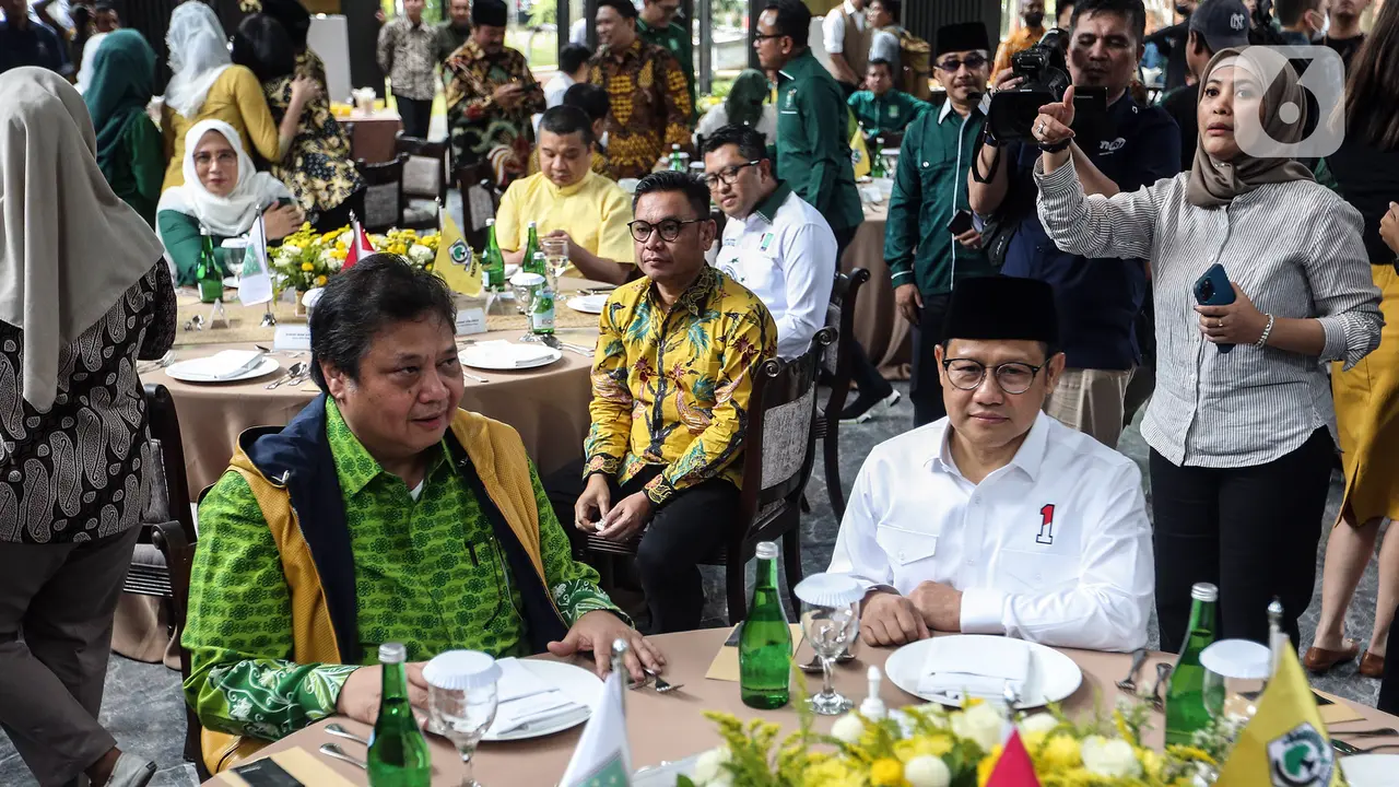 Airlangga - Cak Imin Bertemu Bahas Koalisi Besar untuk Pemilu dan Pilpres 2024