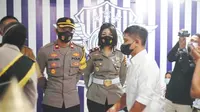 Di Lombok Timur, Pemohon SIM di Polres Auto Divaksin Covid-19