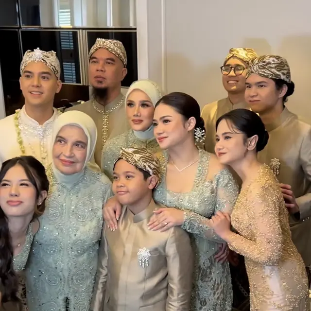 Syifa Hadju dan Tissa Biani saat Hadir di Akad Nikah Calon Kakak Ipar Al Ghazali.