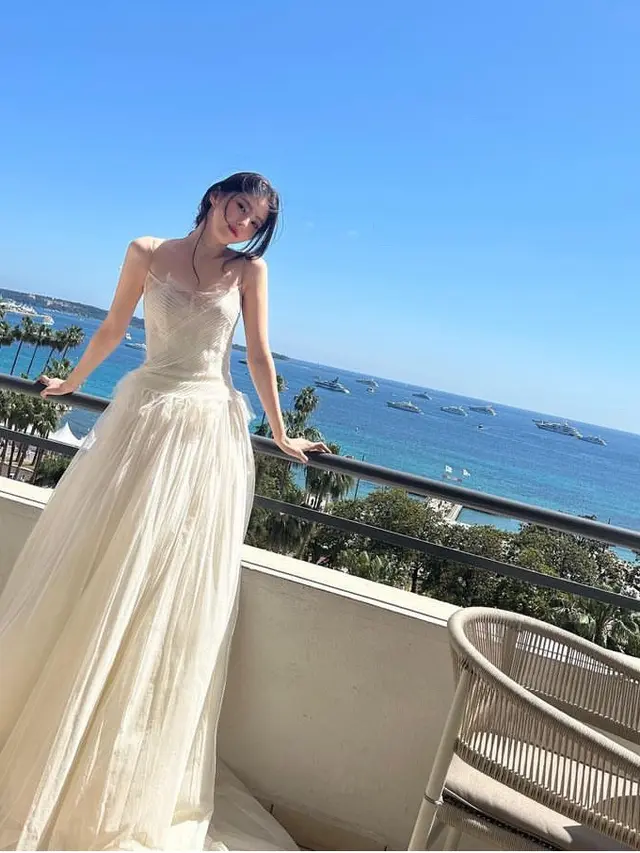 Han So Hee saat Hadir di Festival Film Cannes 2024. [Instagram]