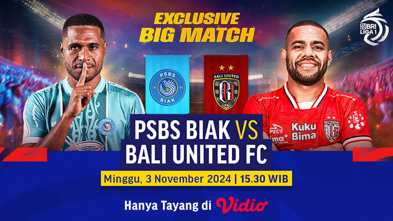 PSBS Biak vs Bali United FC