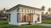 7 Gambar Rumah Minimalis di Kampung, Sederhana tapi Modern dan Bikin Nyaman Keluarga