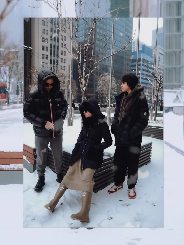 Gaya Liburan Bunga Citra Lestari Tampil Fashionable Bersama Anak dan Suami, Tiko Aryawardhana Sempat Dikira Ashraf Sinclair