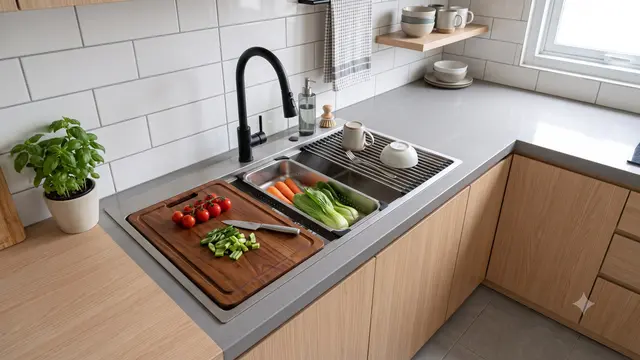 Area Cuci Piring untuk Dapur Type 36