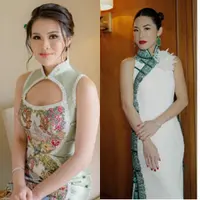 Potret Menantu dan Calon Menantu Hotman Paris yang Punya Wajah Oriental. [@chengiovanis/@fcgweddings]