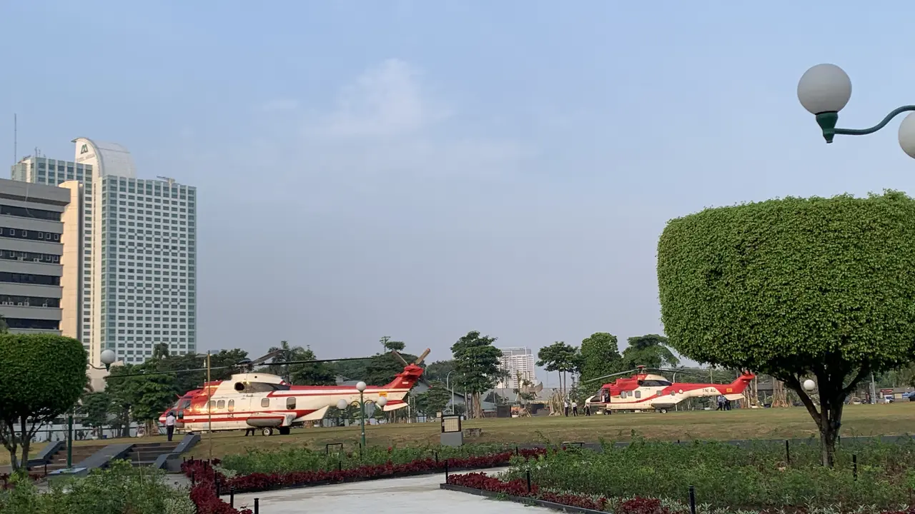 Suasana di Gedung DPR Jelang Agenda Sidang Tahunan MPR 2023