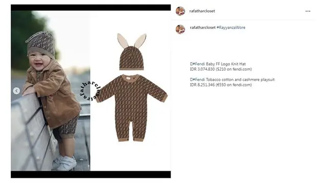 6 Gaya OOTD Rafathar dan Rayyanza saat di Amerika Ini Ditaksir Capai Puluhan Juta
