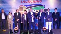 Asprov PSSI Jatim meluncurkan kompetisi Liga 3 di Surabaya, Minggu (30/4/2017). (Bola.com/Fahrizal Arnas)