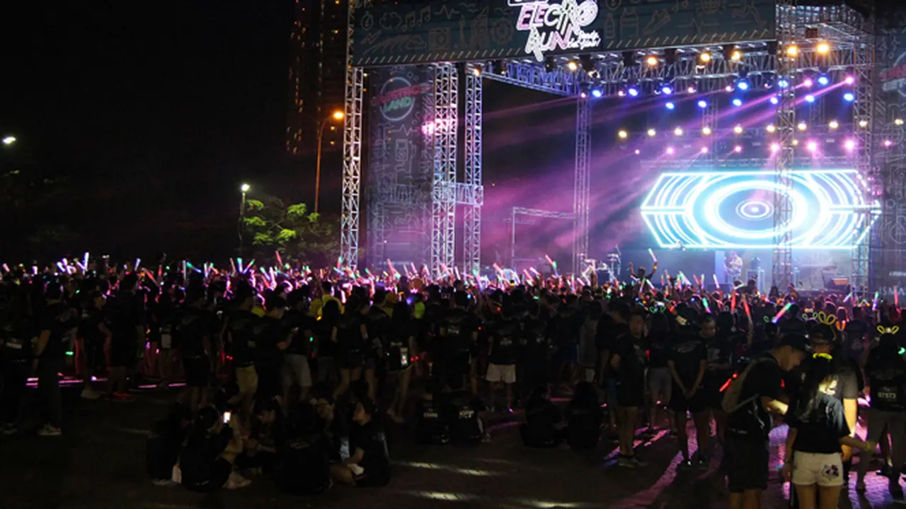 Electro Run, Berlari Sambil Nikmati Serunya Panggung Musik 