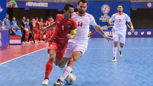 Foto: Sikat Lebanon, Timnas Futsal Indonesia Buka Peluang Lolos ke Perempatfinal Piala Asia 2022