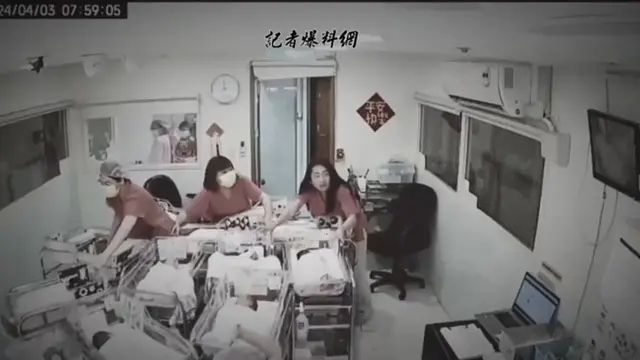 Aksi Perawat Lindungi Bayi di RS saat Gempa Taiwan Ini Banjir Apresiasi
