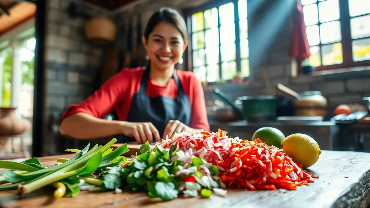 cara bikin sambal matah