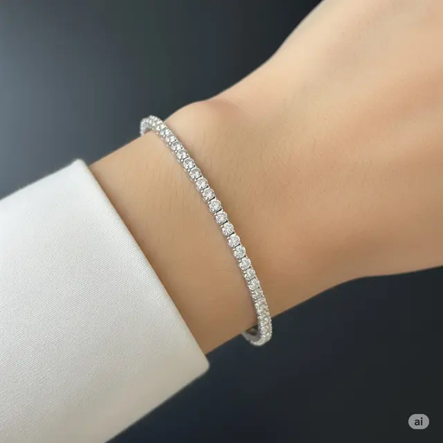 Gelang Tenis Berlian