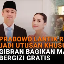 Prabowo Lantik Raffi Ahmad Jadi Utusan Khusus, Gibran Bagikan Makan Bergizi Gratis