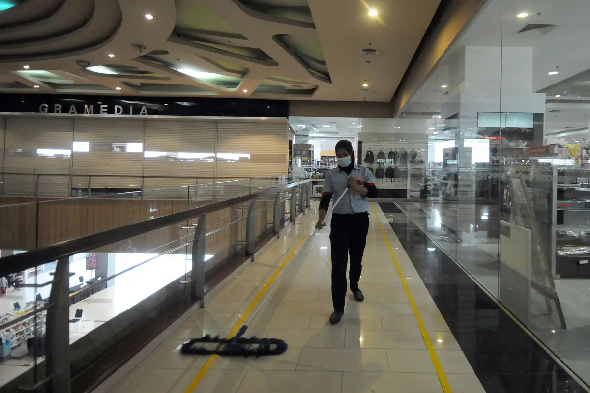 FOTO: Mal Tutup Sementara Selama Masa PPKM Level 4