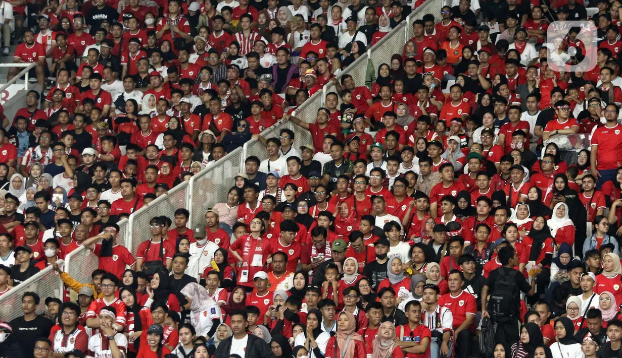 Kekalahan ini membuat posisi Indonesia tidak beranjak dari dasar klasemen putaran ketiga kualifikasi Piala Dunia 2026 zona Asia. (Liputan6.com/Angga Yuniar)