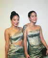 Chef Renatta dan sang kakak, Kareyca Moeloek menjadi bridesmaid di pernikahan Vidi Aldiano dan Sheila Dara yang digelar Sabtu, 15 Januari 2022. (Instagram/queeninfinity94)