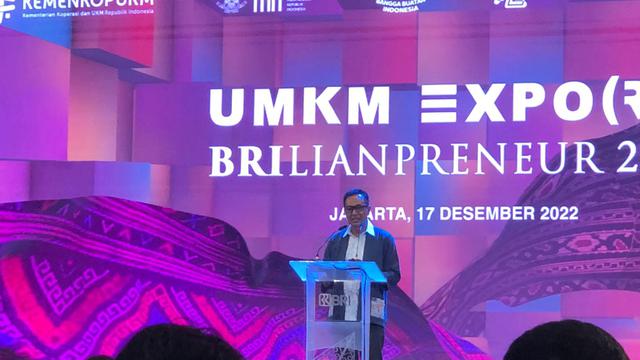 PT Bank Rakyat Indonesia (Persero) Tbk menutup penyelenggaraan UMKM EXPO(RT) BRILIANPRENUER 2022.