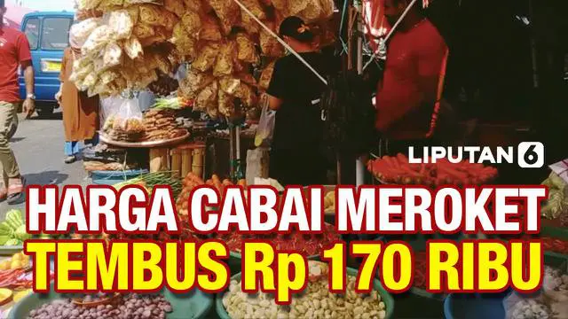 VIDEO: Harga Cabai di Ambon Meroket! Tembus Rp 170 Ribu per Kilogram