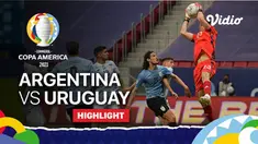 Berita video highlights laga Grup B Copa America 2021 antara Timnas Argentina melawan Uruguay yang berakhir dengan skor 1-0, Sabtu (19/6/2021) pagi hari WIB.