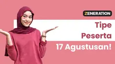 Sebentar lagi 17 Agustus tiba nih, dan pastinya akan ada banyak lomba serta aktivitas yang bisa diikuti untuk merayakan Hari Kemerdekaan Indonesia. Kira-kira, kalian masuk dalam tipe peserta apa saat 17 Agustus?