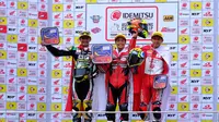 Andi Gilang Finis Kedua di ARRC 2019 Kelas SS600 race kedua (istimewa)