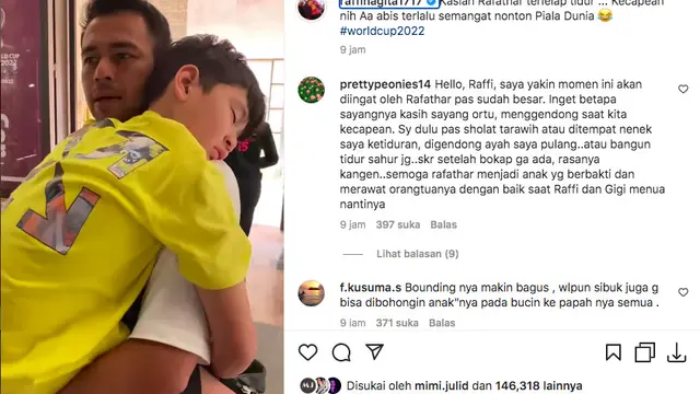 Minyak Wangi Hingga Deodoran Raffi Ahmad Disita Petugas Saat Nonton Langsung Pertandingan Inggris vs Iran di Piala Dunia 2022