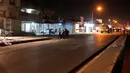 Suasana kota kirkuk saat penangkapan bocah yang membawa bom, Irak, (21/8). Bocah ini ditangkap kurang dari 24 jam setelah pembom bunuh diri anak lainnya menewaskan sedikitnya 51 orang di Turki. (REUTERS/Ako Rasheed)