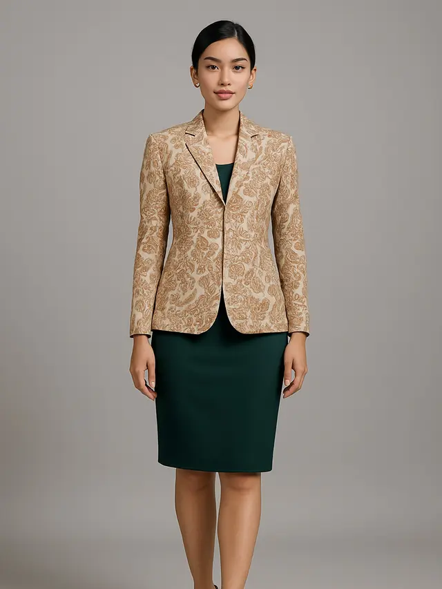Outer Batik Blazer (Foto: ChatGPT)