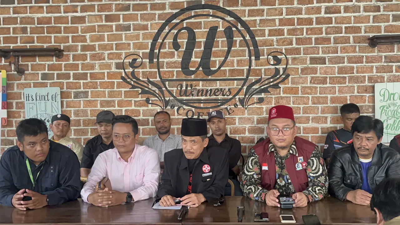 Satuan tugas (satgas) Jaga Demokrasi (Liputan6.com/Winda Nelfira)