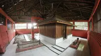 Tempat Pesarean di situs Taman Kera Kalijaga Cirebon. Foto (Liputan6.com / Panji Prayitno)