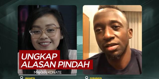 VIDEO: Makan Konate Ungkap Alasan Dirinya Pindah ke Persebaya Surabaya dan Kegiatan Selama Karantina