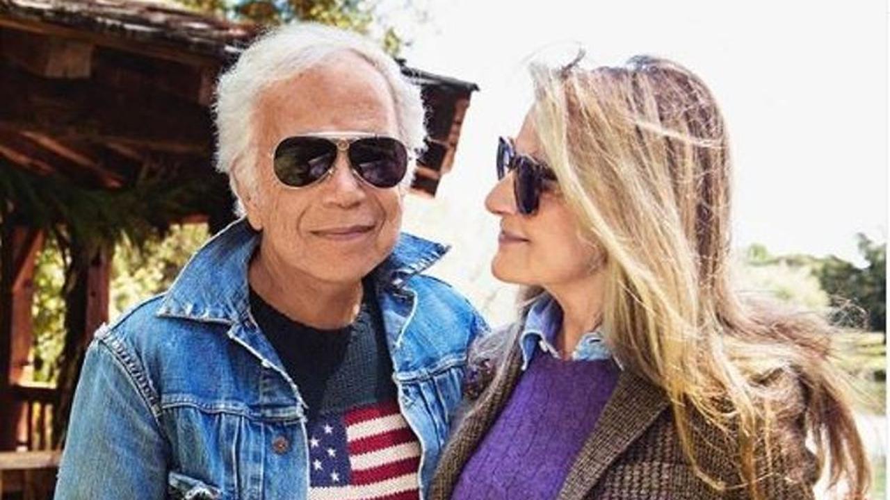 Ralph Lauren dan istri, Ricky Lauren