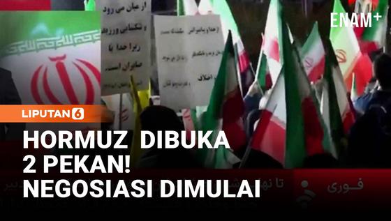 Selat Hormuz Segera Dibuka! Iran Beri Akses Aman 2 Pekan di Tengah Gencatan Senjata
