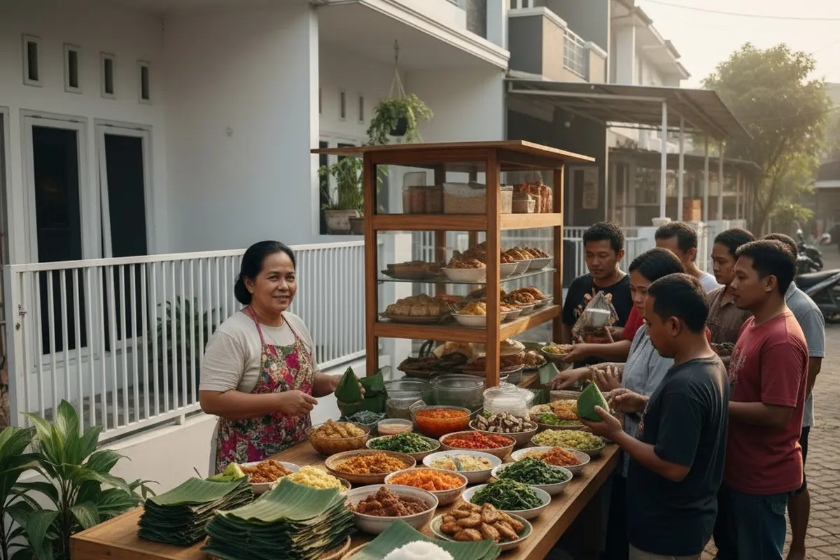 Usaha Warung Nasi di Rumah