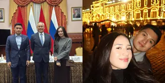 Beby Tsabina kembali terlihat modis saat habiskan akhir tahun di Rusia. Tak hanya liburan, ia pun dampingi suami hadiri sebuah konferensi di Rusia [@bebytsabina]