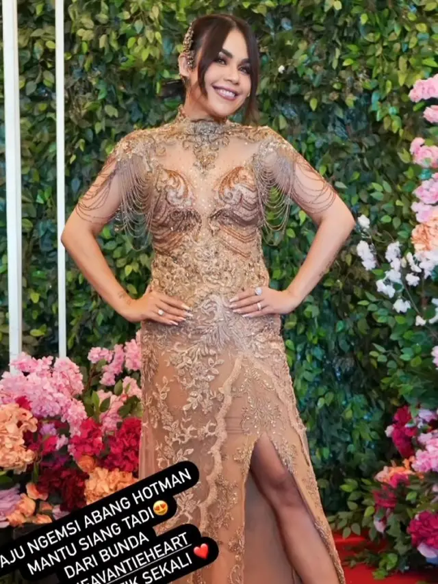 8 Gaya Artis dan Pejabat di Pernikahan Anak Bungsu Hotman Paris, Dewi Perssik hingga Melaney Ricardo