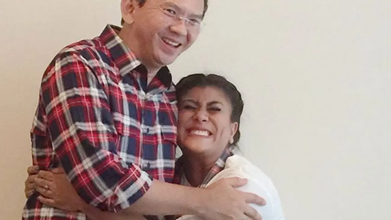 Ahok dan Regina Ivanova