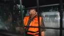 Usai Diperiksa, KPK langsung menahan mantan hakim Pengadilan Tipikor Bandung, Ramlan Comel, Jakarta, Kamis (14/8/2014) (Liputan6.com/Miftahul Hayat)