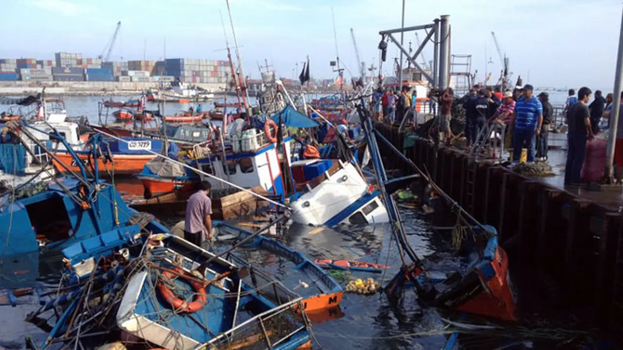 Demo Tolak Penggusuran - Gempa Bumi Chile 