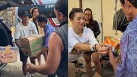 Momen Irfan Bachdim dan Jennifer Bachdim salurkan bantuan logistik korban banjir Bali. [IG: @jenniferbachdim]