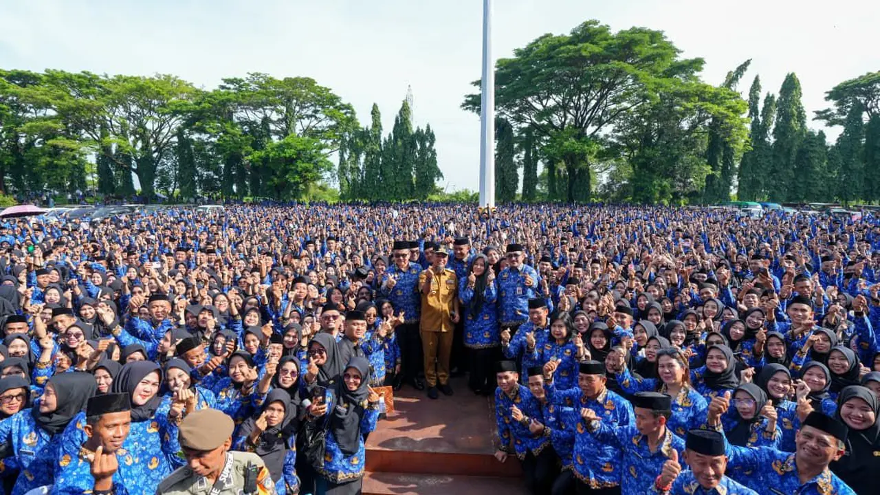 PPPK Sulsel terancam dirumahkan. (Liputan6.com/Fauzan)