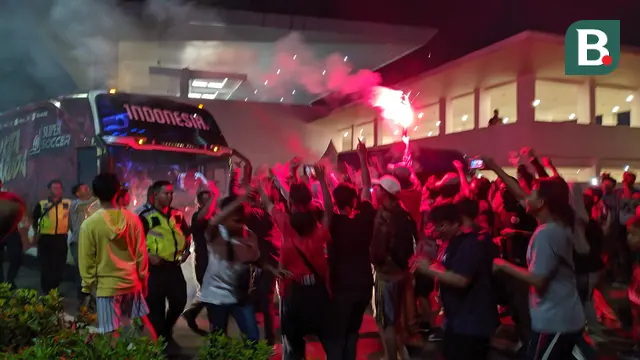 Suporter Timnas Indonesia U-19