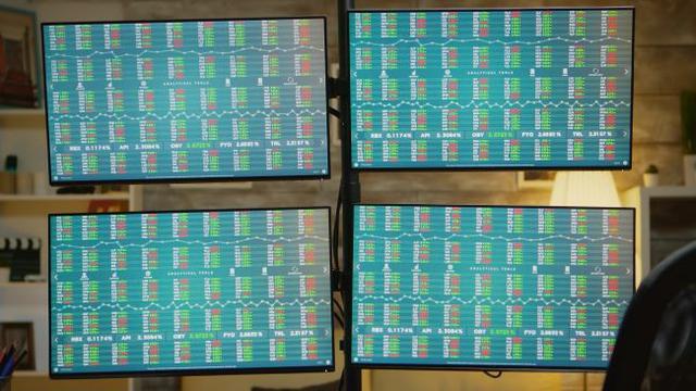 Ilustrasi bursa saham