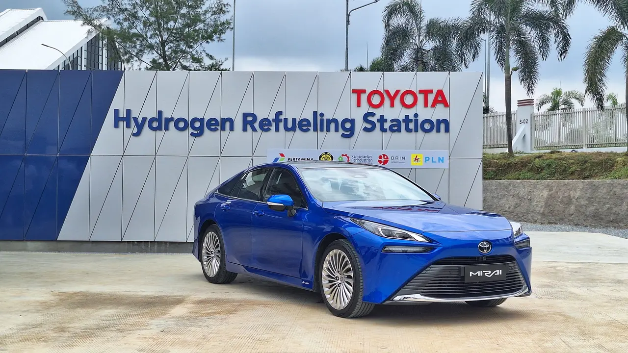 Habiskan Investasi Rp 35 Miliar, Toyota Resmikan Fasilitas Hidrogen di Karawang (Arief A/Liputan6.com)