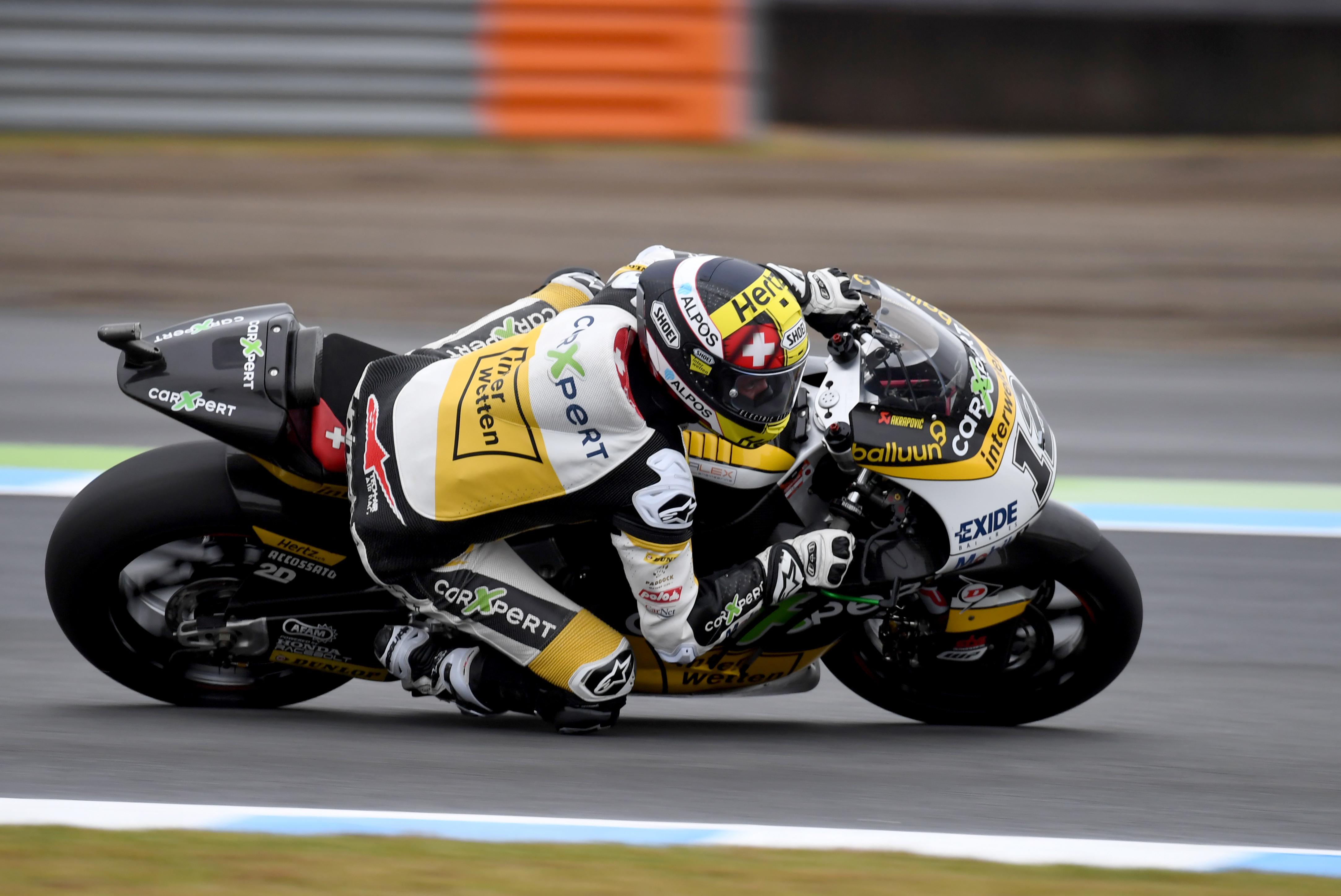 Thomas Luthi akan mengarungi MotoGP 2018 bersama Marc VDS. (TOSHIFUMI KITAMURA / AFP)