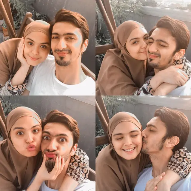 6 Momen Manis Vebby Palwinta dan Razi Bawazier Setelah Menikah, Semakin Lengket