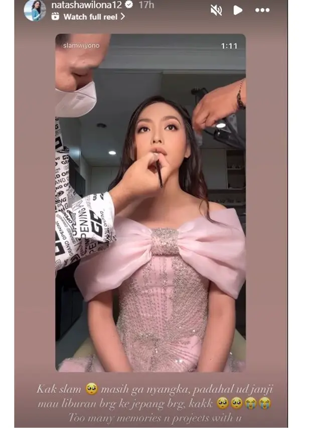 Slam Wiyono Meninggal, Ini 6 Potret Kenangannya Bersama Artis yang Dimakeup