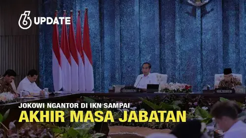 Jokowi Berkantor di IKN Nusantara Jelang Masa Jabatan Berakhir