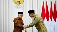 Wakil Presiden (Wapres) Republik Indonesia Ma’ruf Amin melaporkan Surat Pemberitahuan (SPT) Tahunan Pajak Penghasilan (PPh) dari kediamannya pada hari ini, Rabu (15/3/2023).